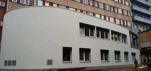 Přístavba pro magnetickou rezonanci k objektu PIO v nemocnici Liberec - Galerie