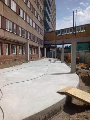 Přístavba pro magnetickou rezonanci k objektu PIO v nemocnici Liberec - Galerie