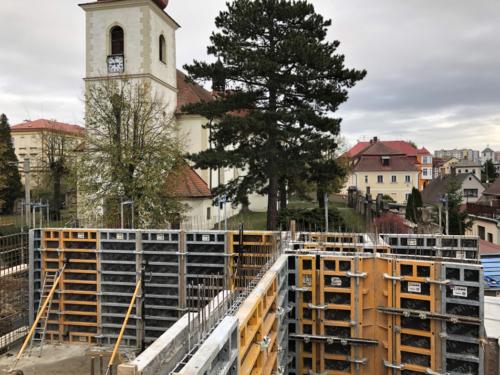 bednění stěn 2.NP 1